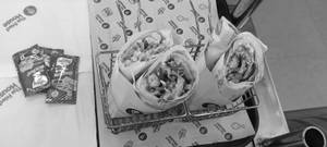 Crispy chicken wrap