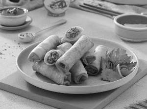 Chicken spring roll