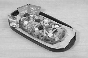 Korean veg supreme pizza  [3 slices]