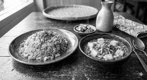 Fried Rice + Matar Paneer
