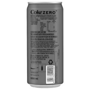 Coke Zero Soft Beverage [1 Can, 330 ml]