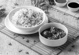 Chicken Manchurian Fried Rice