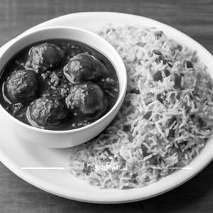 Manchurian with Fried Rice
