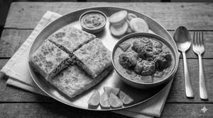 Sp. Mutton Mughlai Paratha