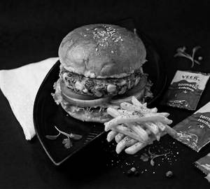 Spinach corn burger