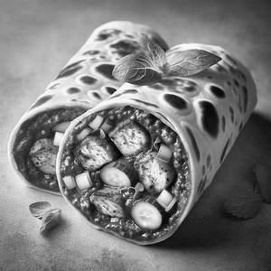 Haryali Paneer Roll