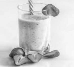 Strawberry Lassi ( 250 Ml)