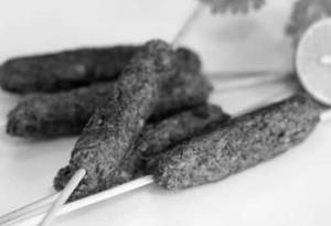Hariyali Seekh Kebab