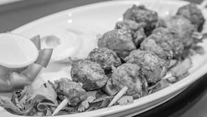Mushroom Achari Tikka