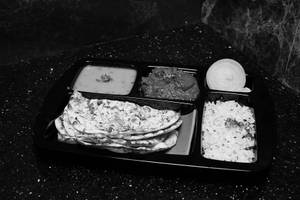 Kadai Chicken With 2pcs Kulcha