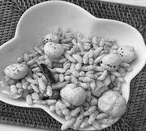 Homemade and Air fried Rice puff and Makhana Snacks 