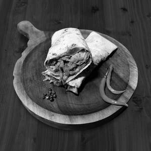 Chicken Regular Shawarma ( Rumali Roti )