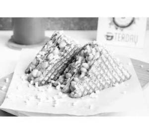 Corn and cheese sandwich