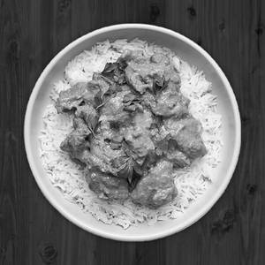 White Rice  Chicken Boneless Curry