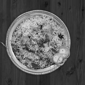 Chicken Drumstick Hyderabadi Biryani