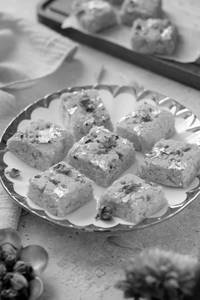 Rose Kaju Burfi