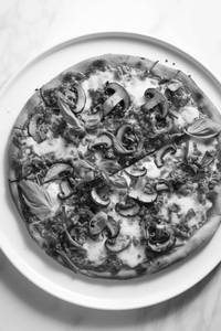 Mushroom Pizza 8Inch