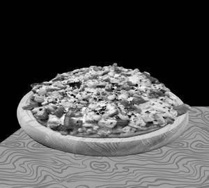 No Onion Paneer Pizza