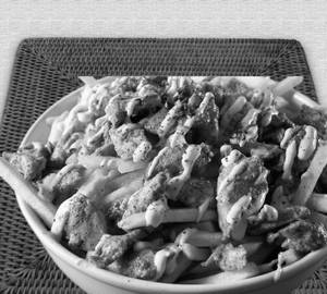 Crispy Chicken Loaded Fries