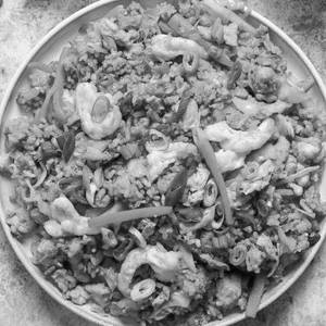 Chicken Singapore Fried Rice