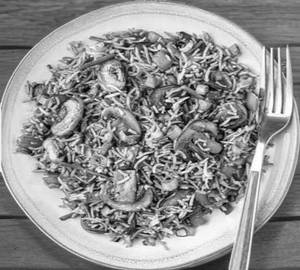 Butter Mushroom Fried Rice