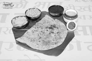 Puranpoli + Katachi Aamti