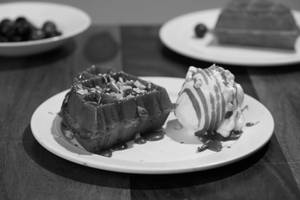 Salted Caramel Waffle