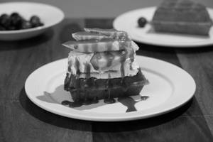 Banoffee Waffle
