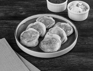 6 Coin Paratha With Salna