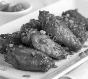 Hot Garlic Wings (6pcs)