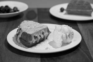 White Chocolate Waffle
