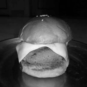 Cheese Burger with Cheese Bites