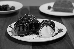 Dark Nutella Waffle
