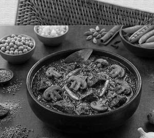 Mushroom Kaleji Gravy