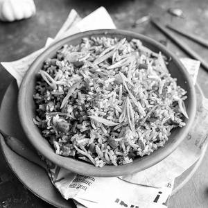 Veg Garlic Fried Rice