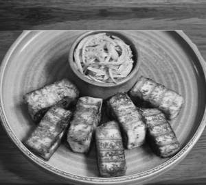 Charcoal Grilled Cottage Cheese