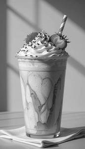 Strawberry Sheet Milkshakes