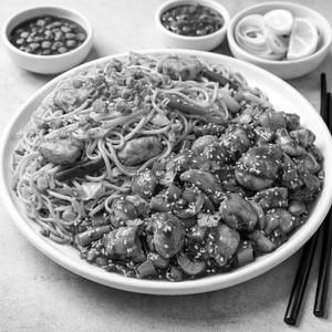 Chicken Chowmein with Chicken Chilli Combo