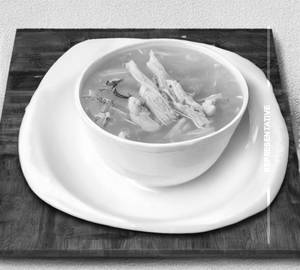 Clear soup chicken