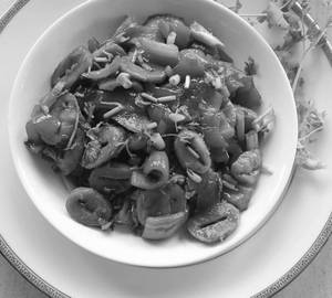 Soya chaap manchurian dry