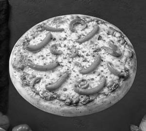 Cheese Red Capsicum pizza ( 7 Inch )
