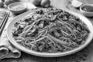 Mashroom Fried Noodles