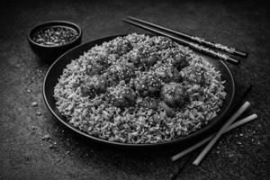 Chicken Manchurian Rice