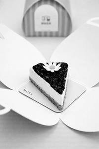 Blueberry Cheesecake Pastry Slice Eggless