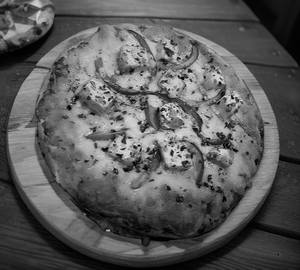 Farali capsicum paneer pizza [6"]
