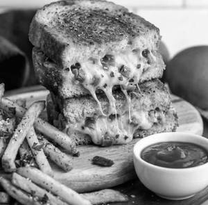Corn & Cheese Sandwich