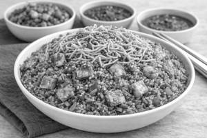 Paneer Tripple Schezwan Fried Rice