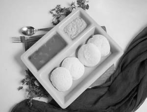 Idli Sambar (4Pcs]