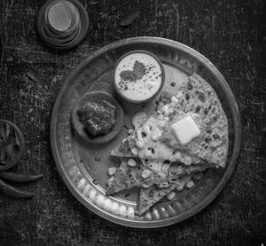 Cheese Corn Paratha (1 Pc)