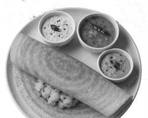Butter masala dhosa